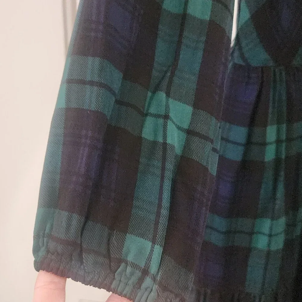 J.Crew Black watch tartan plaid Dress in US Size 2